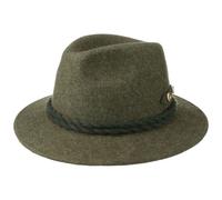 Cappello Tradizionale Bottoni Decorativi oliva S (54-55 cm)