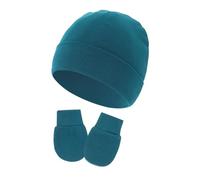 Cappello Traspirante Con Cofano Per Bambini Nitaborni Tappi Fetali Morbidi Guanti Guanti Per Un Regalo Traspirato Da 0 A 1 Mese Unisex