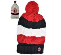 Cappello Treccia Ponpon Abbigliamento Milan Gadget tifosi Rossoneri PS 01572