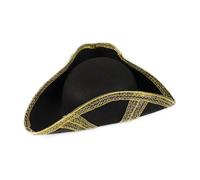 Cappello tricorno da pirata per adulti