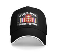 Cappello Trucker 130Th Engineer Brigade Gulf Combat Veteran38 Black Baseball cap Classico Cappello A Palla Unisex per Sport attività All'Aperto Viaggi