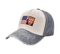 Cappello Trucker 32Nd Army And Missile Defense Command And America Cappello A Palla Regolabile Hip Hop Cappllino Casual Berretto da Baseball per Regali Fitness Sport