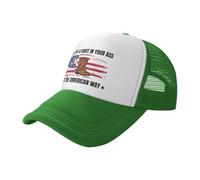 Cappello Trucker 4Th July We'll Put A Boot in Your Ass It's The American Way Cappello A Palla Sole Estivo Berretto da Baseball Unisex per Sport Fitness