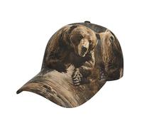 Cappello Trucker Bear Running Cappellino da Baseball Casual Cappello A Palla Classico Berretto Palla per Unisex Casual Sole Estivo