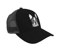Cappello Trucker Bostons Terrier Cappellino da Baseball Unisex Cappello A Palla Regolabile Hip Hop Cappllino per Fitness attività All'Aperto Viaggi