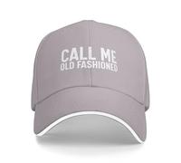 Cappello Trucker Call Me Old Fashioned Cappellino da Baseball Sole Estivo Cappello A Palla Casual Berretto Palla per Viaggi Fitness Regali