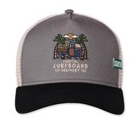Cappello Trucker Coastal HFT Grigio/Nero Meshcap Basecap Costal Surfing