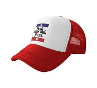 Cappello Trucker Dont Mess with Texas Hip Hop Cappllino Unisex Cappellino da Baseball Sole Estivo Berretto Palla per Regali attività All'Aperto Sport