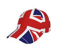 Cappello Trucker English Flag Berretto Palla Regolabile Cappellino da Baseball Sole Estivo Hip Hop Cappllino per Sport attività All'Aperto Fitness