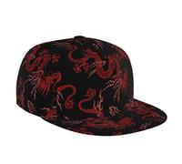 Cappello Trucker Fashion Dragon Cappellino da Baseball Regolabile Hip Hop Cappllino Unisex Berretto Palla per Regali Fitness attività All'Aperto