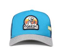 Cappello Trucker Fitted Alto Teal Coffee Da Corsa USA Baseball