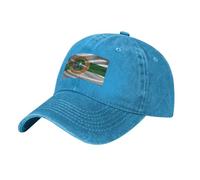 Cappello Trucker Flag of Port Oranges, Florida Cappello A Palla Classico Cappellino da Baseball Sole Estivo Hip Hop Cappllino per Viaggi Regali Fitness