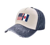 Cappello Trucker Flag of The Tai Dam People And America Cappellino da Baseball Classico Hip Hop Cappllino Sole Estivo Berretto Palla per Viaggi Regali attività All'Aperto