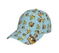 Cappello Trucker Funny Banana Monkey Hip Hop Cappllino Classico Cappello A Palla Unisex Cappellino da Baseball Regali per attività All'Aperto Viaggi