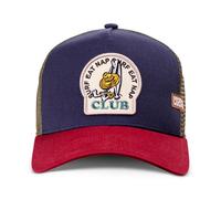 Cappello Trucker HFT Nap Club Navy/Bianco Basecap Meshcap Kappe Surfer Chill