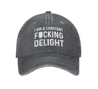 Cappello Trucker I Am A Constant Fucking Delight Cappello A Palla Casual Hip Hop Cappllino Classico per Fitness Sport
