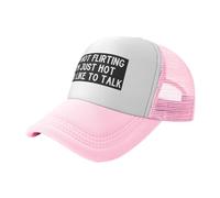 Cappello Trucker I'm Not Flirting I'm Just Hot And Like To Talk Berretto da Baseball Unisex Cappello A Palla Regolabile Berretto Palla per Sport Fitness Viaggi