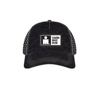 Cappello trucker ironman big mdot sbr nero bianco