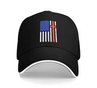 Cappello Trucker Jesus American Black Berretto da Baseball Casual Cappello A Palla Sole Estivo Baseball cap per Sport attività All'Aperto Viaggi