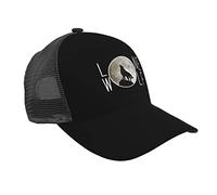 Cappello Trucker Lone Wolf Moon Berretto da Baseball Unisex Hip Hop Cappllino Sole Estivo Cappello A Palla per Regali Sport Fitness