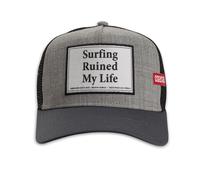 Cappello Trucker Mesh Costal HFT Rovinato Grigio Heather