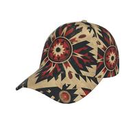 Cappello Trucker Native American Aztec Brown Traditional Geometric Hip Hop Cappllino Casual Cappellino da Baseball Unisex Berretto Palla per Viaggi Fitness Sport