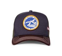 Cappello Trucker Navy High Smooth Glide Mesh Curved Surfing
