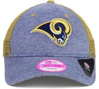 Cappello Trucker New Era Da Donna St. Louis Rams 9FORTY Grigio Oro