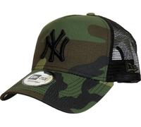 New Era Cappellino New York Yankees Clean Trucker - Verde mimetico - Uomo OSFA (55,8–60,6 cm)
