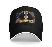 Cappello Trucker Purple Heart Vietnam Veteran Combat Wounded Baseball cap Sole Estivo Cappellino da Baseball Regolabile Cappello A Palla per Fitness Regali attività All'Aperto