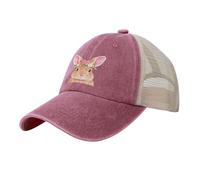 Cappello Trucker Rabbit Flowers Cappelli Golf per Pesca | Cappellino Retro Regolabile Cappello Da Baseball Per Uomo Donna Caccia Cappello