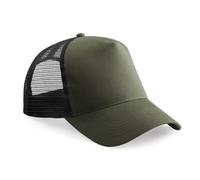 Cappello trucker regolabile per bambini Beechfield Vert TU