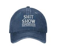 Cappello Trucker Shit-Show-Supervisor-Funny Mom Boss Manager Cappello Moda Cappelli Golf Classico per Estivo Tennis attività