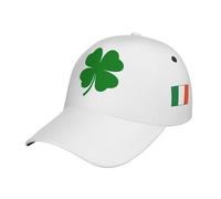 Cappello Trucker St Patricks Day Shamrock with Ireland Flag 5 Cappellino da Baseball Classico Hip Hop Cappllino Sole Estivo Cappello A Palla Sport per attività All'Aperto Regali