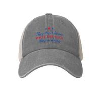 Cappello Trucker They Don't Know What The Fu-CK They're Doing Cappellino da Baseball Classico Berretto da Baseball Regolabile Hip Hop Cappllino per Regali attività All'Aperto Fitness