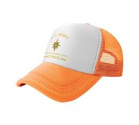 Cappello Trucker Us Army Military Intelligence Corps Retired Cappellino da Baseball Sole Estivo Berretto da Baseball Unisex Cappello A Palla per Fitness Viaggi Sport