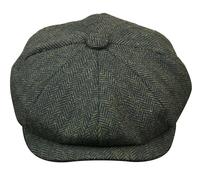 Cappello Tweed Uomo Peaky Blinders Newsboy Gatsby Flat Baker Boy Grandad Ivy Cap