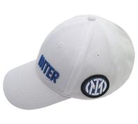 CAPPELLO UFFICIALE INTER ORIGINALE SCRITTA E LOGO Ragazzo/a Adulto/a Bianco