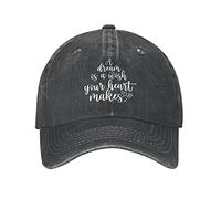 Cappello Un Sogno è Un Desiderio Che Il Tuo Cuore Fa Cappello per Uomo Cappello da papà Cappelli alla Moda