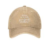 Cappello Un Sogno è Un Desiderio Che Il Tuo Cuore Fa Cappello per Uomo Cappello da papà Cappelli alla Moda