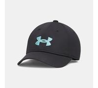 Cappello Under Armour Blitzing Low Adjustable da ragazzo Nero / Blu Haze Taglia unica