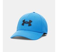 Cappello Under Armour Blitzing Low Stretch Fit da uomo Blu Atlantis / Nero M/L
