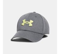 Cappello Under Armour Blitzing Low Stretch Fit da uomo Castlerock / Sonic Giallo S/M