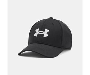 Cappello Under Armour Blitzing Low Stretch Fit da uomo Nero / Bianco M/L