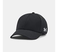 Cappello Under Armour Blitzing Low Team Stretch Fit da uomo Nero / Bianco M/L