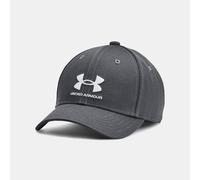 Cappello Under Armour Essential Low Adjustable da ragazzo Pitch Grigio / Bianco Taglia unica
