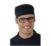 Cappello Unisex Bob Nero Senza Visiera Isacco | Cuoco Barista