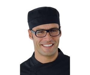 Cappello Unisex Bob Nero Senza Visiera Isacco | Cuoco Barista