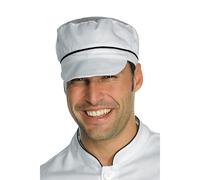 Cappello Unisex Charly Bianco e Nero con rete Isacco panettiere caseificio