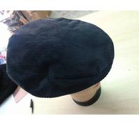 cappello UNISEX coppola VELLUTO BLU art33 cerimonia hat man inverno UOMO